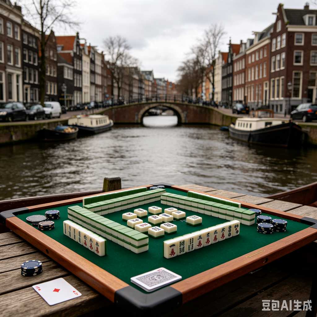 logo printed mahjong gift box